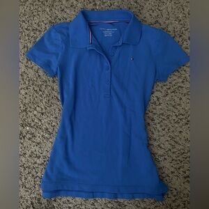 [SOLD] Tommy Hilfiger Women's Classic Blue Button Down Henley